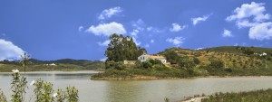 View of the beautiful retreat in the Algarve countryside